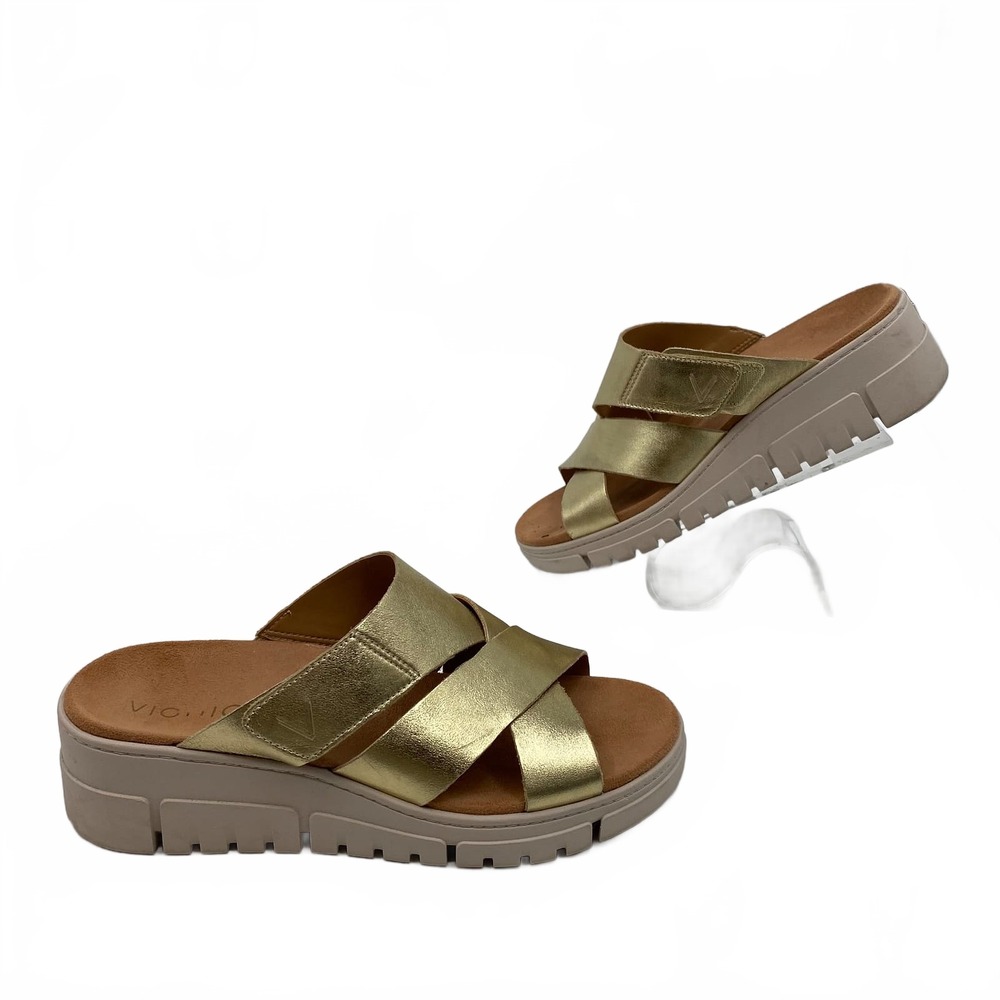 Vionic Gold Sandals | Womens 8